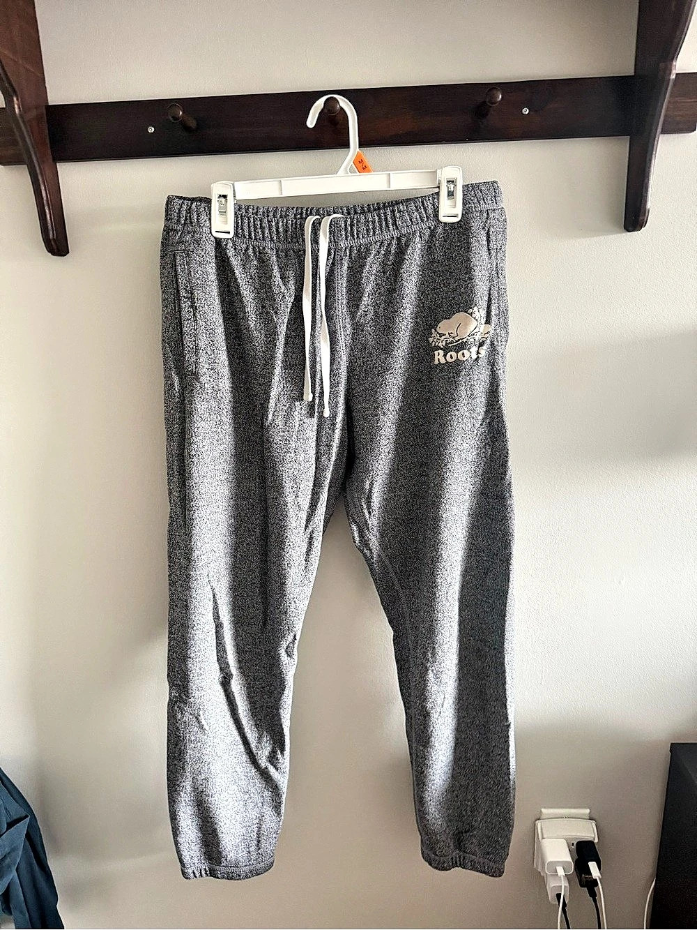 Roots Salt and Pepper Original Sweatpants Gray Jogger Pants